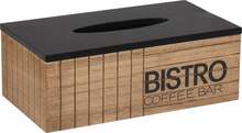 Salvrätikukarp Neo Bistrot, 25 x 13.5 x 9 cm, pruun