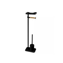 Tualetitarvete alus Ridder Albany 11121110, 21 x 77.5 x 15 cm, must matt