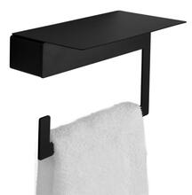 Rätikuhoidja riiuliga Kapitan NEO 82 24 55, must matt