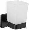Vannitoa klaas alusega Mexen Vox 707038-70, 8.8 x 10.5 x 7 cm, must