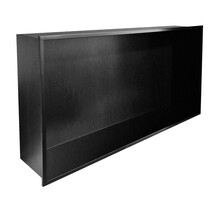 Dušiniši riiul Euroliux A410, 600 x 300 mm, must