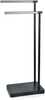 Rätikuhoidja Bathlab Dea, 30 x 79 cm, must