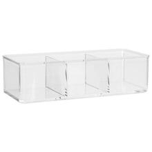 Kosmeetikatarvete organiseerija 5five Box Selena Clear, 23 x 10 x 8 cm