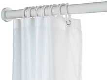 Teleskoopdušikardinapuu WENKO Luz, 110-185 cm, valge
