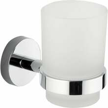 Vannitoa klaas alusega Mexen Loft 7012638-00, 11 x 9.4 x 6.6 cm, kroom
