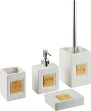 Vannitoakomplekt Beliani Kourou, 6 x 16 x 9 cm, 4-osaline