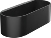 Vannitoariiul Hansgrohe WallStoris, 25 x 7.1 x 10 cm, matt must