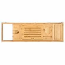Vannialus Springos HA1025, 23 x 4.6 x 110 cm, bambus, pruun