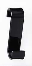 Radiaatori konks Gedy Merlino 2025 14, 32 x 67 x 117 mm, must