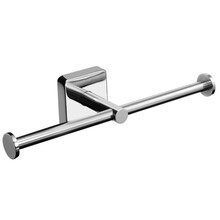 Topelt tualettpaberihoidja Kapitan Quattro 44 22, kroom