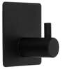 Liimitav konks Ruhhy 25037, 45 x 25 x 45 mm, must