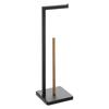 Tualettpaberihoidja 5five Simply Smart, metall, 64.5 cm, must