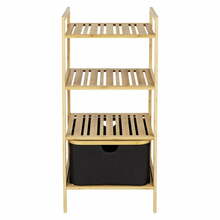 Vannitoariiul Wenko Ecori, 44 x 93.5 cm, must/looduslik bambus