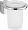 Vannitoa klaas alusega Mexen Lea 7026038-00, 11.26 x 9.5 x 8.84 cm, kroom