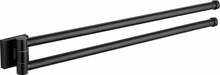 Topelt rätikukandur Mexen Rufo 7050925-70, 47 x 6.5 cm, must