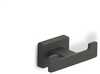 Konks Gedy Atena 442614, 45 x 88 x 35 mm, must