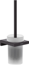 WC-hari hoidikuga Hansgrohe AddStoris 41752670, 12 x 34.2 x 10.5 cm, must matt