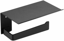 WC-paberihoidja Mediclinics Aura AI2003B, 16 x 10.3 x 8.4 cm, must
