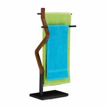 Rätikukuivati Relaxdays Bonideco, 85 x 43,5 x 20 cm, valge/pruun