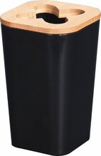 Hambaharjatops Mondex Brush Cup 170456650, 7 x 11 cm, must