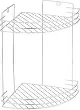 Vannitoa riiul Jotta Basic, 19 x 29 x 19 cm, hõbe