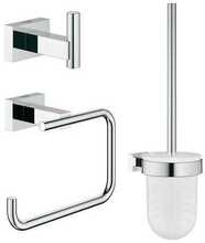 Vannitoa aksessuaaride komplekt Grohe Essentials Cube 40757001, kroom