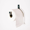 Tualettpaberihoidja Kalune Design Pipe Hook LAM015, 14 x 1.4 x 12 cm, must