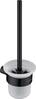 Tualetthari Deante Round ADRN711, 14 x 35 x 11.5 cm, valge/must