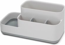 Vannitoa tarvikute hoidja Joseph Joseph EasyStore 70513, 11.9 x 11.6 x 24.9 cm, valge/hall