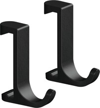 Rätikukonks Hansgrohe WallStoris 27929670, must matt, 2 tk