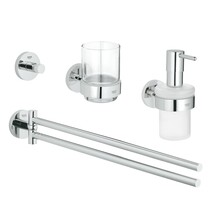 Aksessuaaride komplekt GROHE Essentials 40846001, 4-in-1