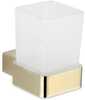 Vannitoa klaas alusega Mexen Pavo 7030438-50, 8.8 x 10.5 x 7 cm, kuldne
