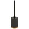 Tualetiharja komplekt 5five Simply Smart Natureo, must