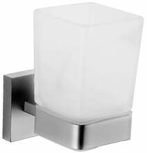 Vannitoa klaas alusega Mexen Vox 707038-00, 8.8 x 10.5 x 7 cm, kroom