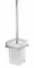 WC-hari Gedy Atena 443313, 12 x 37.5 x 10.2 cm, valge/kroom