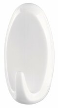 Kleebitavad konksud Tesa 58013, 62 x 44 x 12 mm, valge