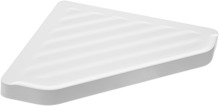 Dušinurkade riiul Kuchinox Apo AKA603T, 20.1 x 3.9 x 20.1 cm, valge
