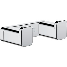 Topelt rätikukonks Hansgrohe AddStoris 41755000, kroom