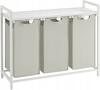 Vannitoakapp Leobert BLH301W01, 33 x 92.5 x 72 cm, hall/valge