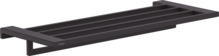Riiul koos rätikurestiga Hansgrohe AddStoris 41751670, must matt