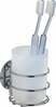 Hambaharjatops Wenko Classic Turbo-Loc, 14 x 14 x 10 cm, valge/kroom