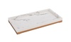 Alus Domoletti Malaga BPO-2978-1E, 26.9 x 2.5 x 13.9 cm, kuldne/valge