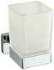 Vannitoa klaas alusega Mexen Asis 7017638-00, 10 x 11 x 6.3 cm, kroom