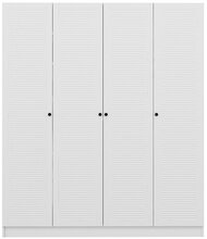 Esiku riidekapp Kalune Design Noah 8459, 35 x 180 x 210 cm, valge