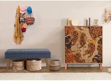 Esikumööblikomplekt Kalune Design Multilux Tigris - 1048, sinine/pruun/sonoma tamm
