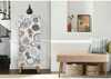Esikumööblikomplekt Kalune Design Vegas White 944 - 0900, valge/mitmevärviline/beež