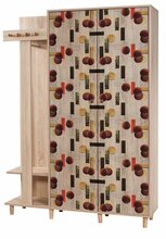 Esikukomplekt Kalune Design 869(VI), tumepunane/tamme värv