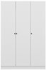 Riidekapp Kalune Design Noah 8458, 35 x 135 x 210 cm, valge