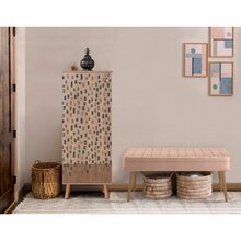 Esikumööblikomplekt Kalune Design Vegas 932 - 0900, 50 x 135 x 38 cm, heledapruun