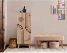 Esikumööblikomplekt Kalune Design Vegas Sonomo 934 - 0900, 50 x 135 x 38 cm, tamm